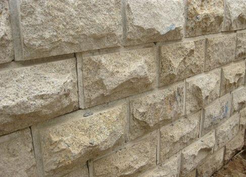 黄锈石蘑菇石 黄锈石蘑菇石